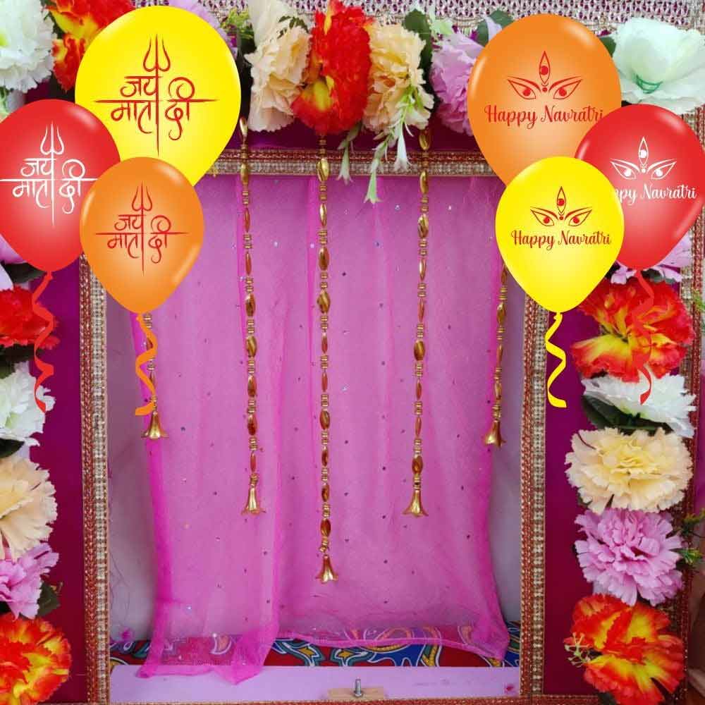 how to make pandal with balloons