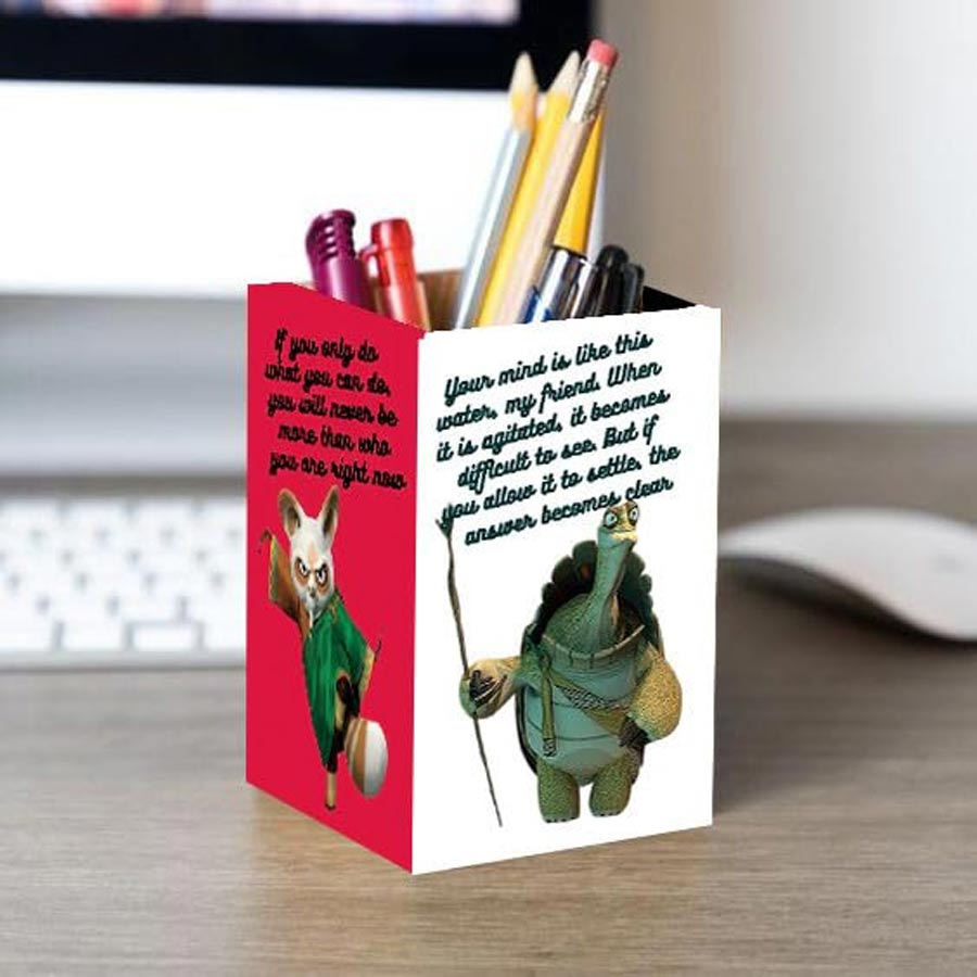 how to make pen holder with waste material