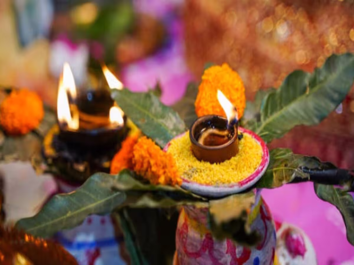 kalash puja time in navratri 