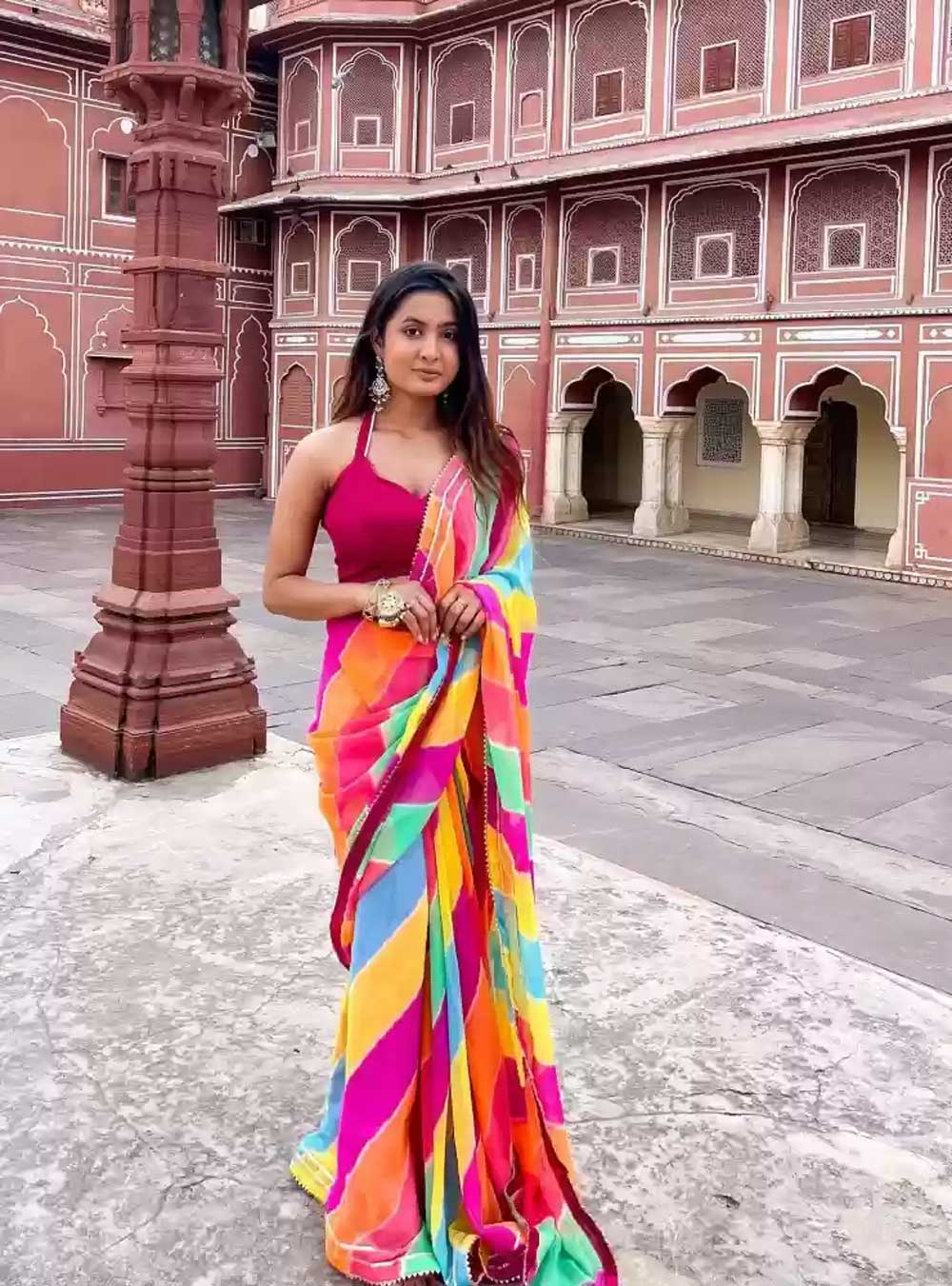 leheriya saree interesting facts