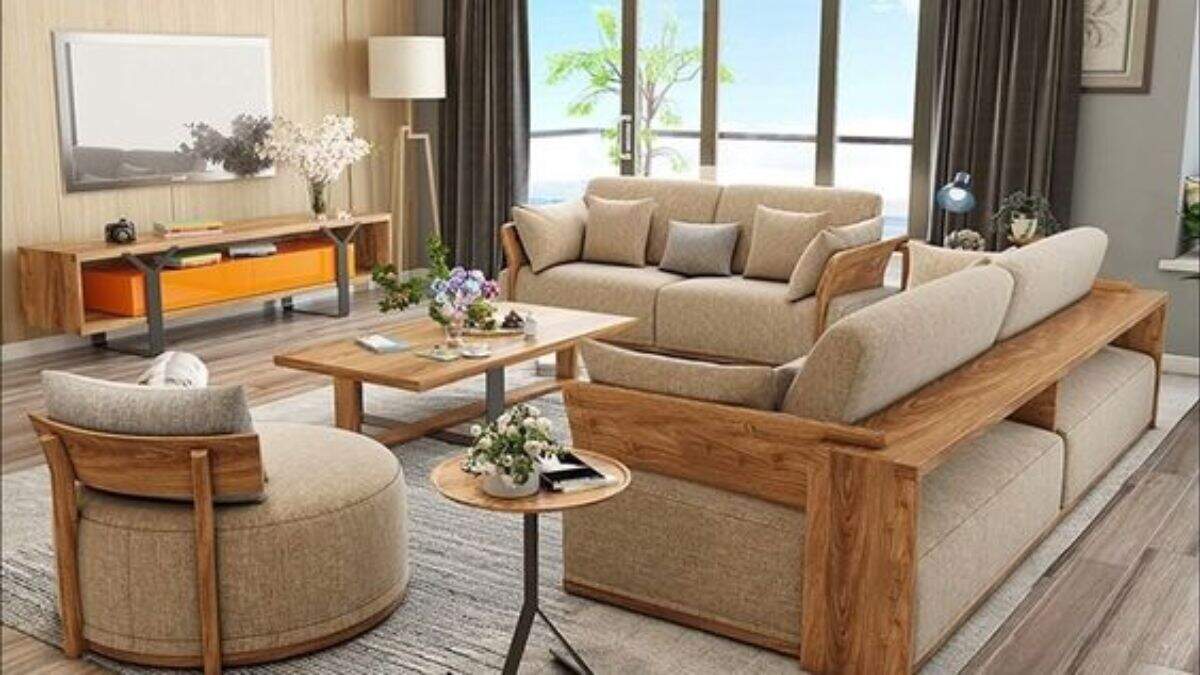 Luxury Wooden Sofa Set Designs Indian Style वुडन सोफा सेट डिजाइन हैं