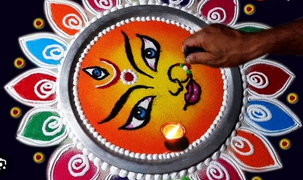 maa durga akriti