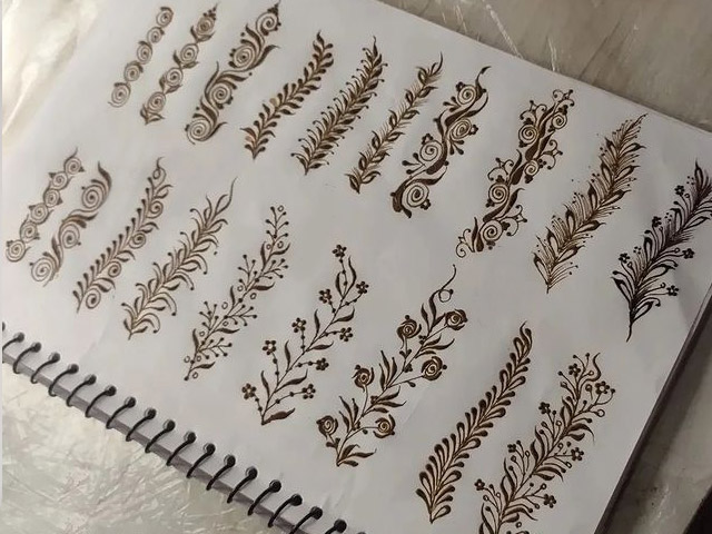 mehandi art picturest