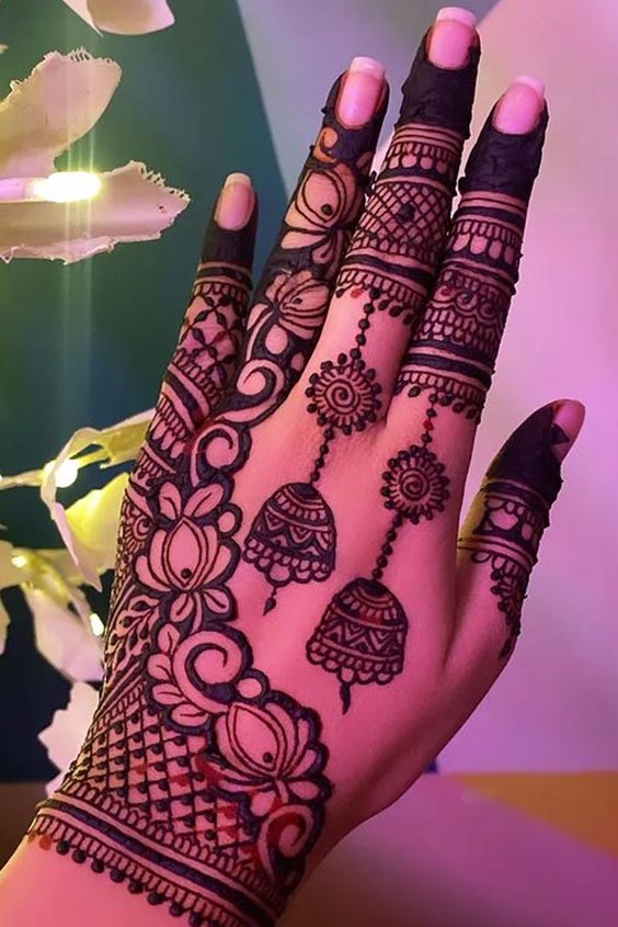 new mehandi art