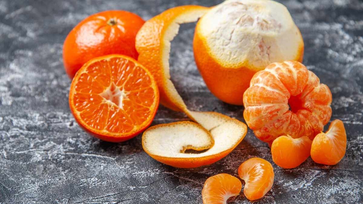 orange peel for black underarms