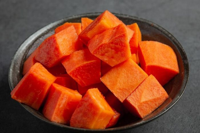 papaya inside 