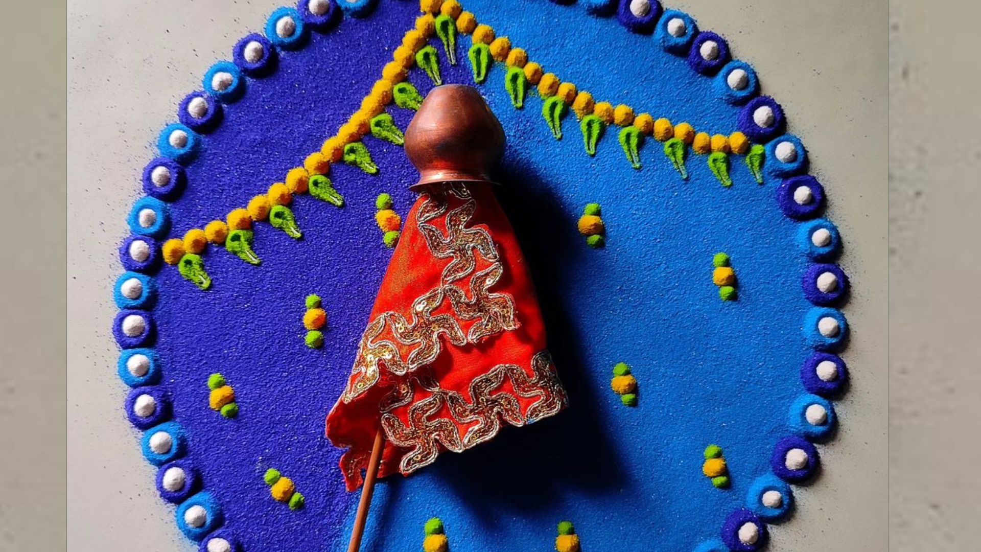 rangoli for gudi padwa