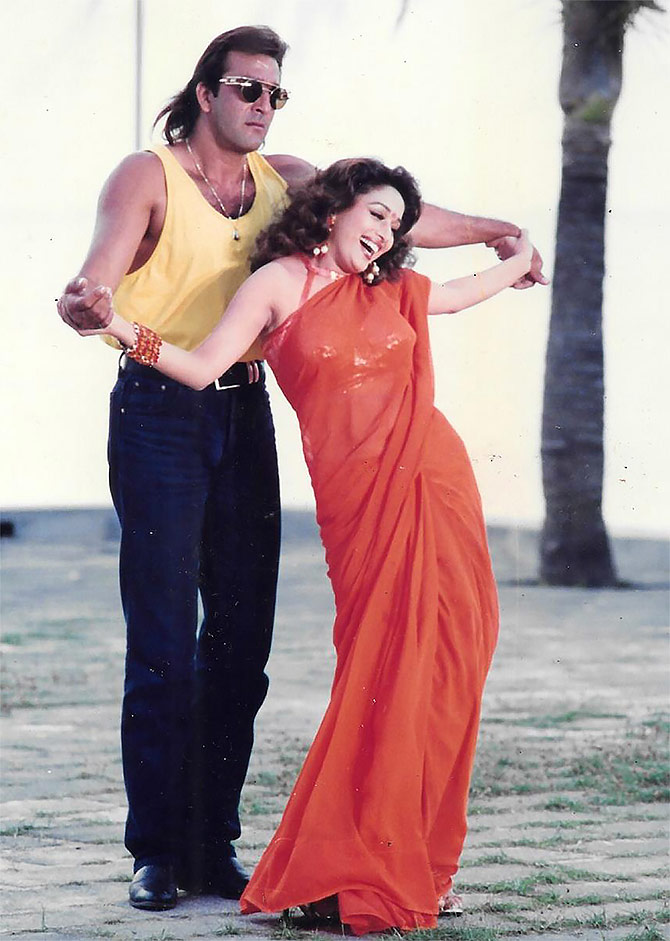 sanjay dutt madhuri dixit affair