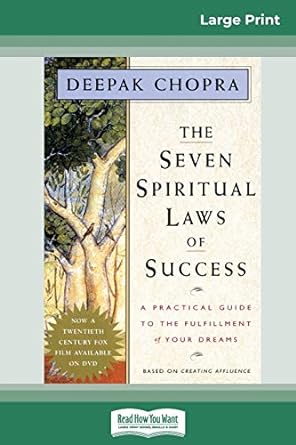 spiritual book self help  Spiritual Laws of Success