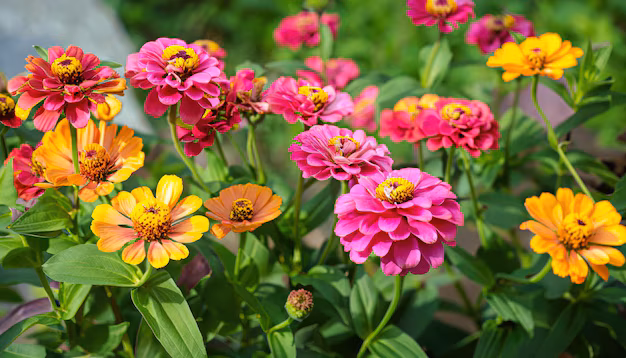 summer grow zinnia
