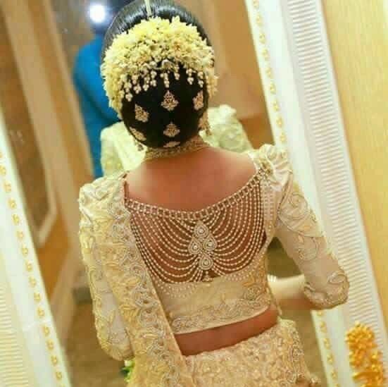 wedding blouse designs necklace