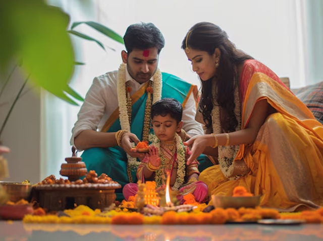 why we should not facing south in puja