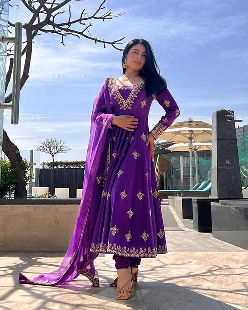 Anarkali Salwar Suit Look