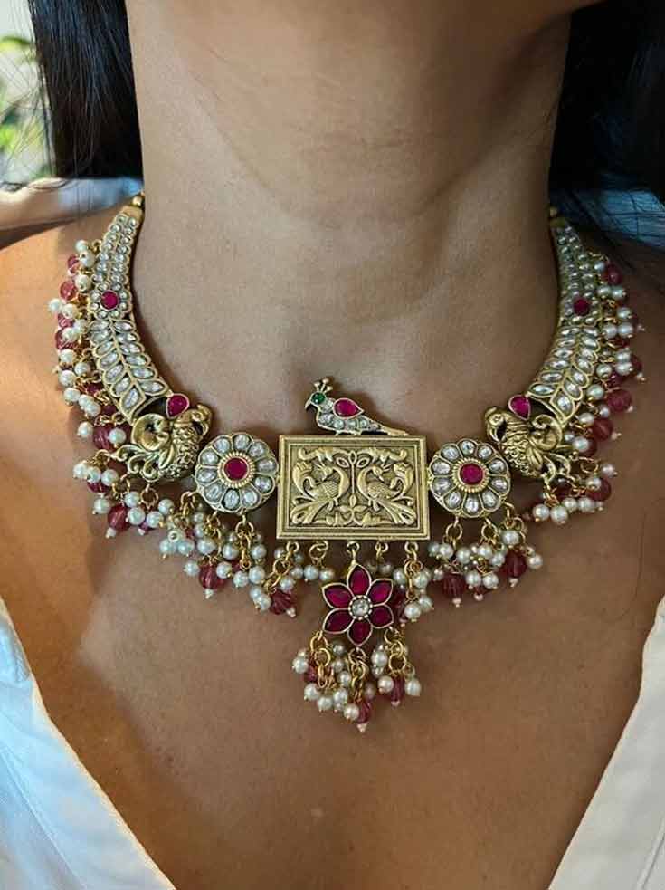 Antique Kundan Necklace