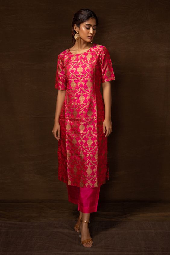 Banarasi Silk Suit Set