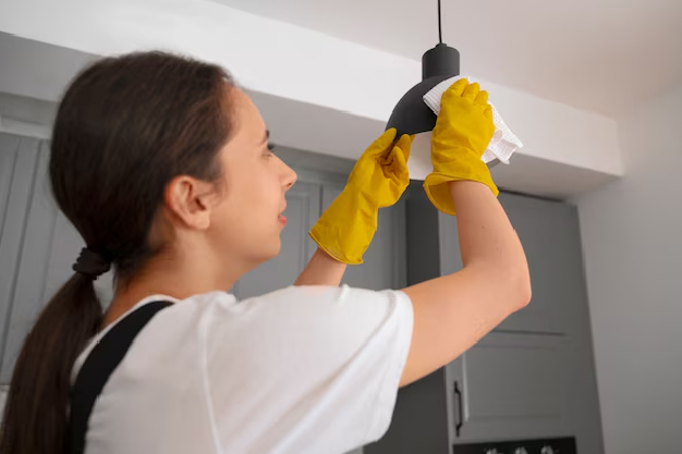 Best way to clean a ceiling