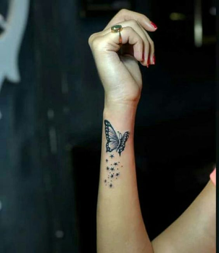 Butterfly style tattoo designs