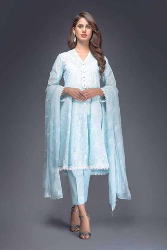 Chikankari Printed Suit Design