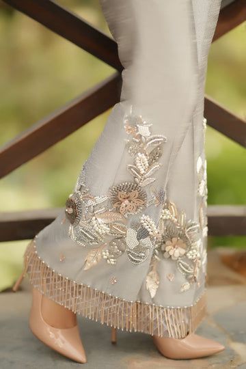 Crystal Embroidered Mohri Design