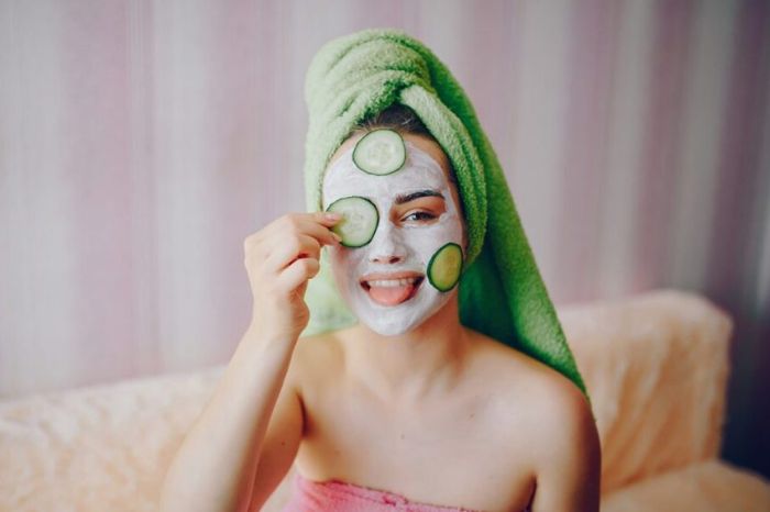 Cucumber is a boon for the skin use it like this 