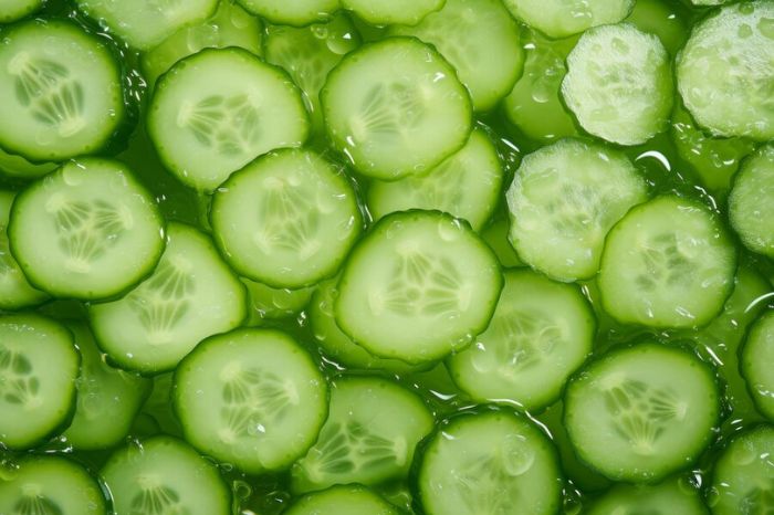 Cucumber is a boon for the skin use it like this 