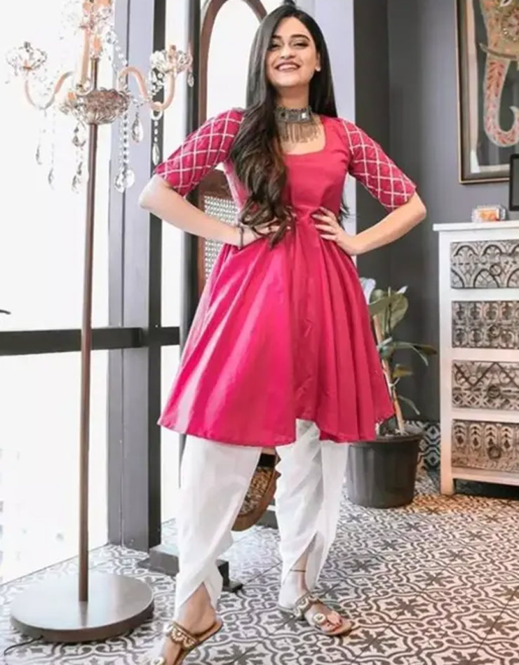 Dhoti Suit Designs For women