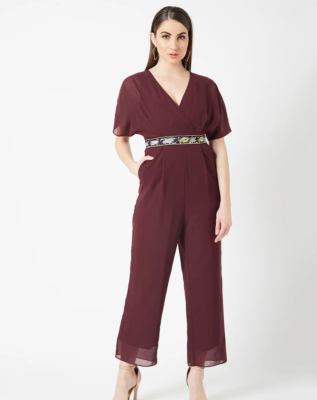 Embroidery Work Jumpsuit