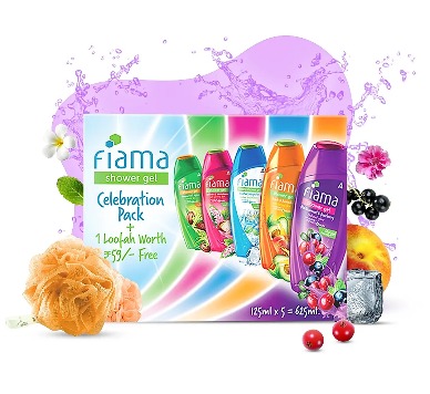 Fiama Unisex Shower Gel Celebration Pack