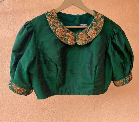 Floral Peter Pan Collar Blouse