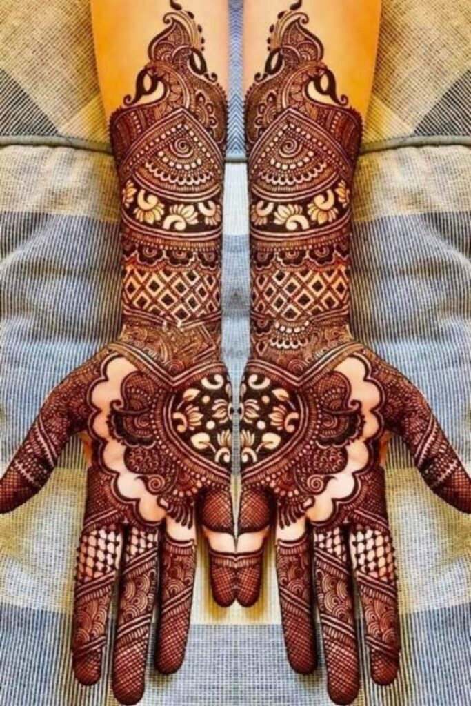 Full Hand Mehndi Designs