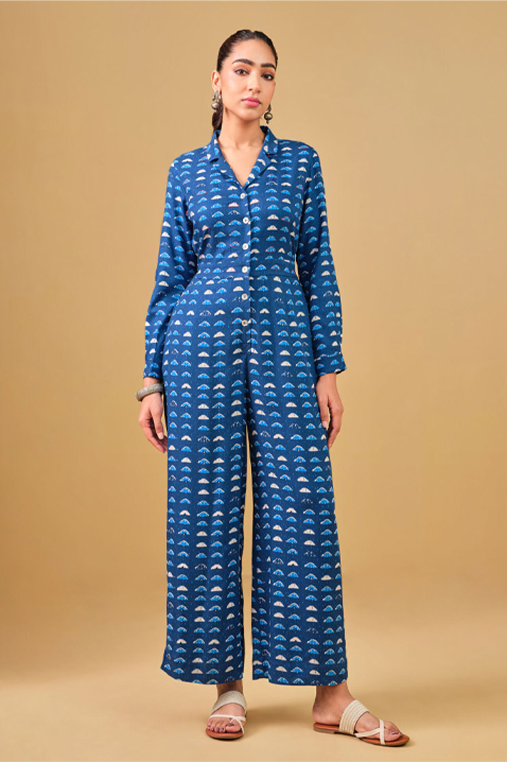 Geometric Design Jumpsuit