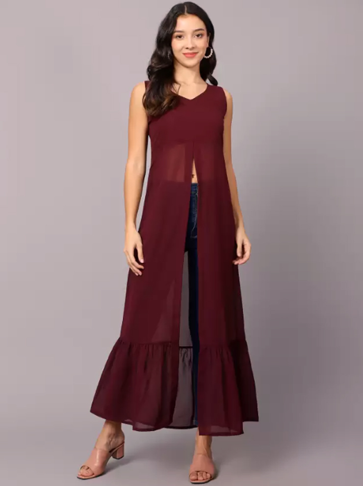 Slitted kurti MHK761