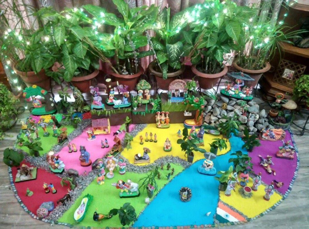 How to make waterfall with cardboard