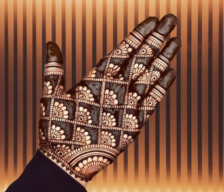 Jaal Design Arabic Mehndi