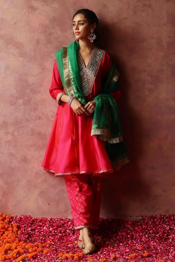 Jaipuri Gota Patti Suit