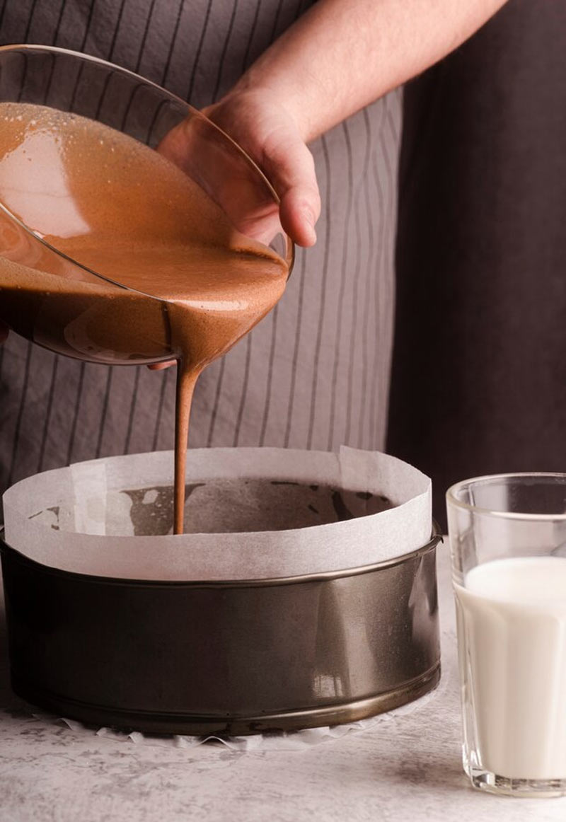 Kadai baking tips for suji maida cake