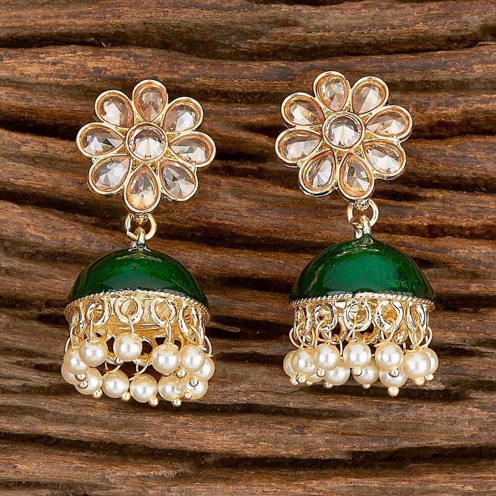 Kundan Jhumki Designs