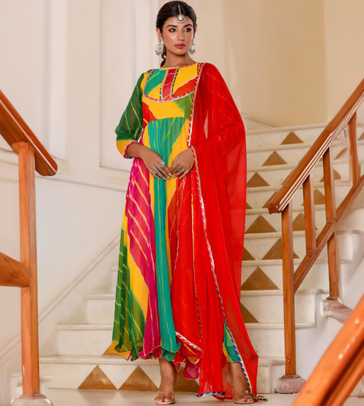 Leheriya Suit Designs