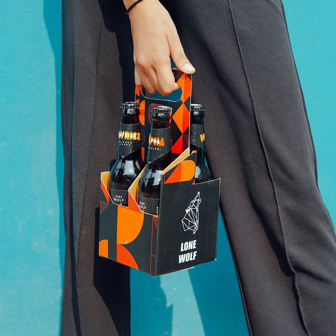 Lone Wolf Beer Pack For Rakshabandhan