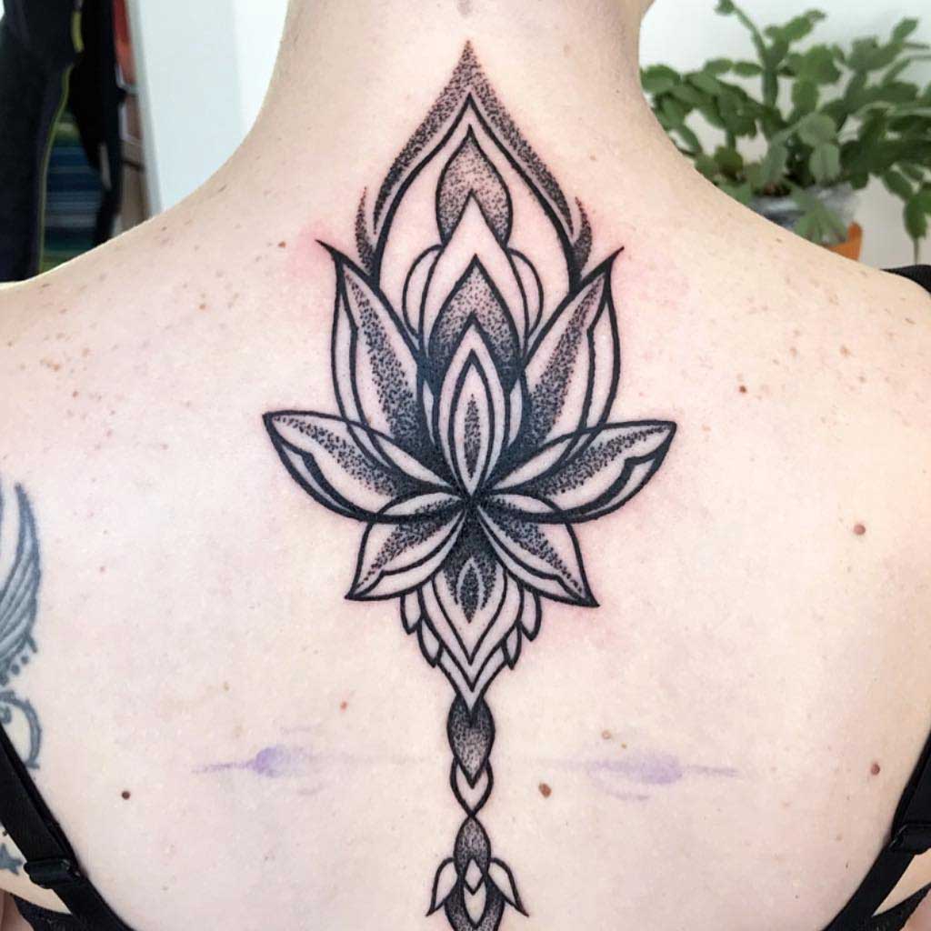 Lotus designs tattoo