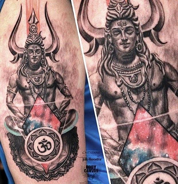 Mahakal Tattoo Design