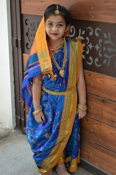 Maharashtrian Saree Draping Style