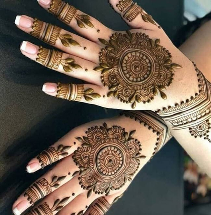 Mandala Art Mehndi Designs