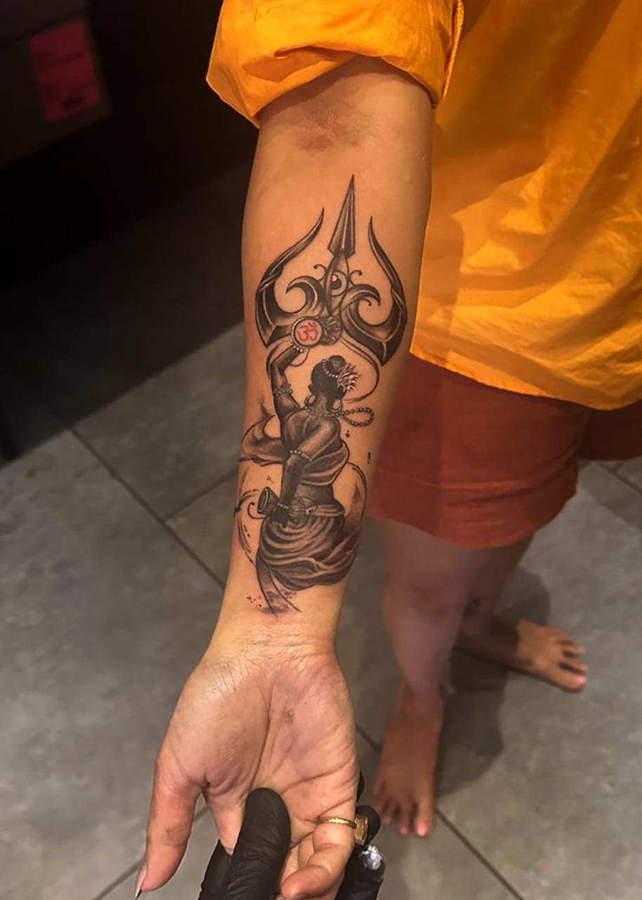 Nataraja (Dancing Shiva) Tattoo Design