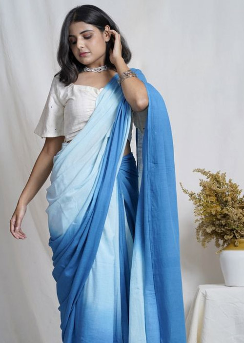 Neer Handwoven Cotton Saree