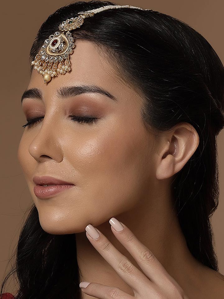 Pearl Maang Tikka Designs