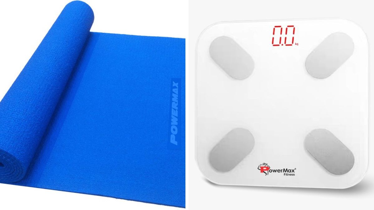 PowerMax’s Yoga Mat And Digital Scales