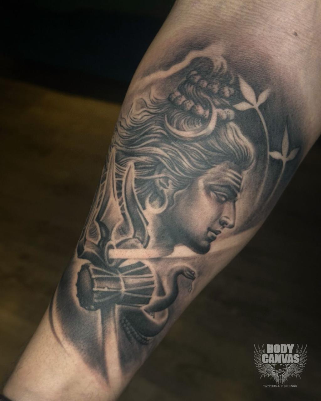 Shiva Lingam Tattoo Design