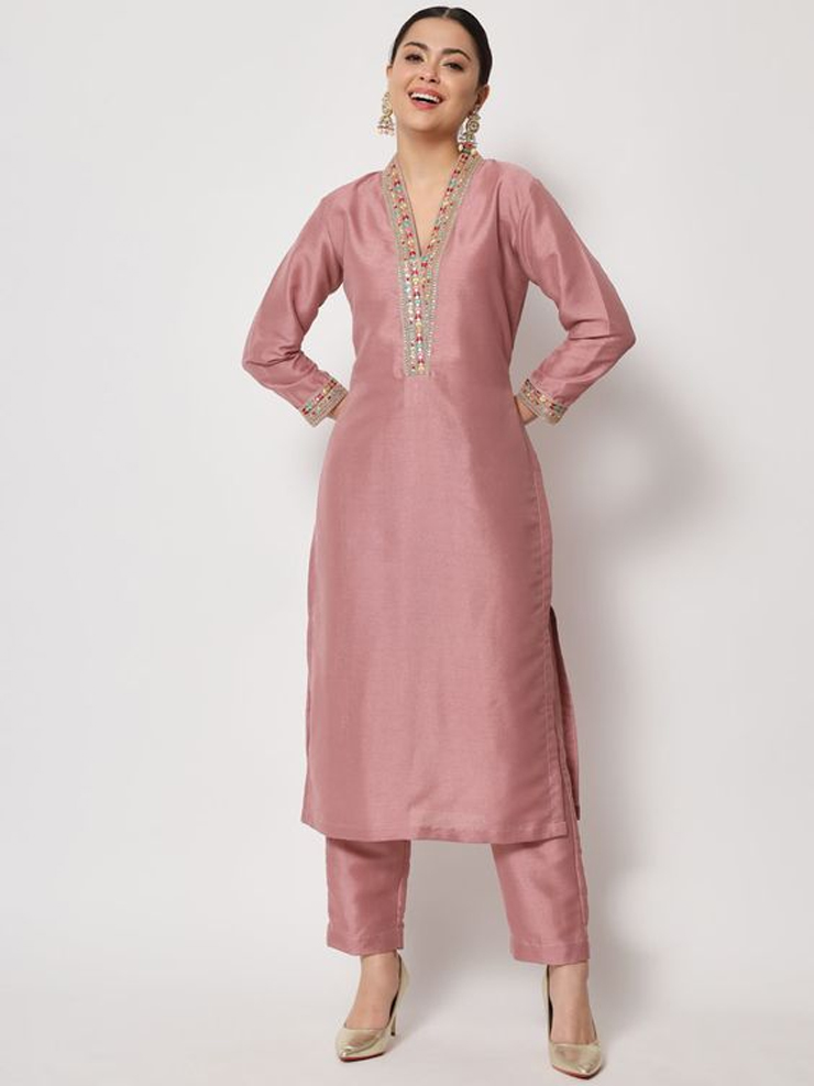 Silk Ankle Pant Suit Designs