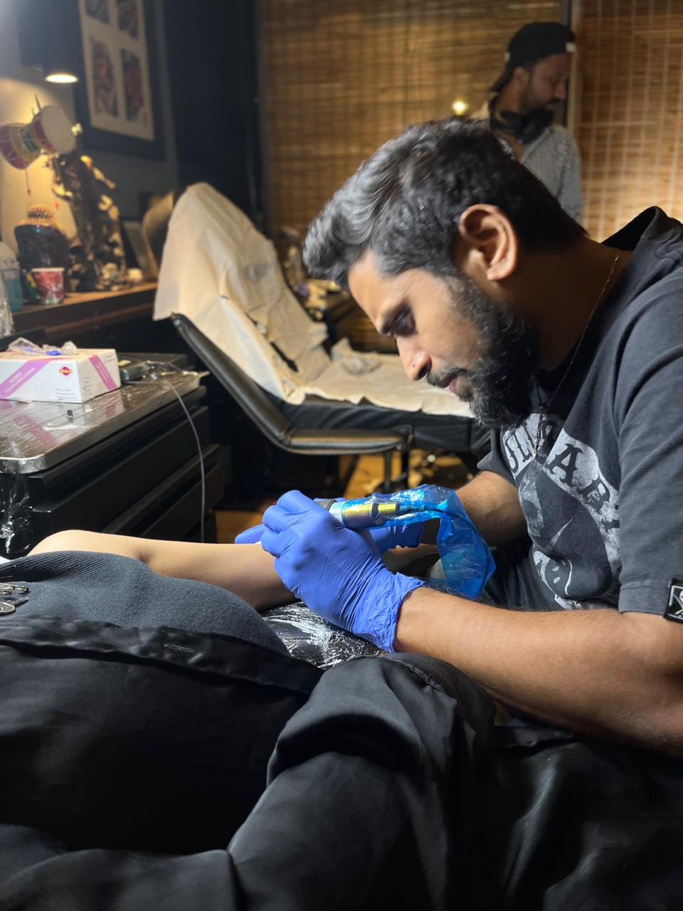 Snake Around Neck Tattoo Design